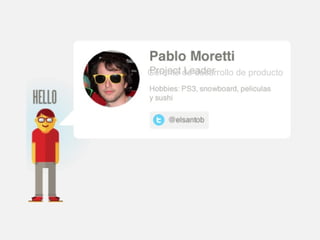 Gerente de desarrollo de producto
 