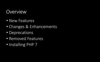 PHP 7 Crash Course | PPTX