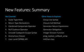 PHP 7 Crash Course | PPTX