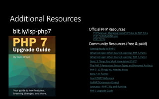 PHP 7 Crash Course | PPTX