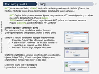Jyoc java-cap18 swing y java fx | PDF