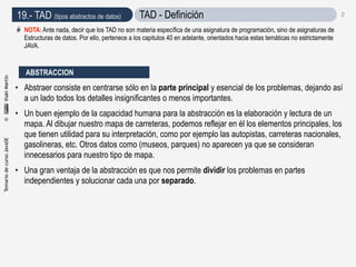 Jyoc java-cap19 tad (tipos abstractos de datos) | PDF