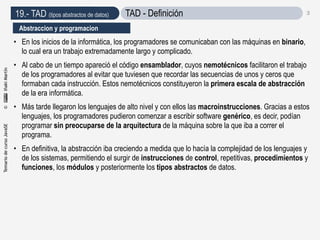 Jyoc java-cap19 tad (tipos abstractos de datos) | PDF