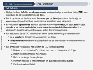 Jyoc java-cap19 tad (tipos abstractos de datos) | PDF