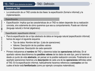 Jyoc java-cap19 tad (tipos abstractos de datos) | PDF
