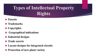 Intellectual Property and Intellectual Property Rights Benefits of ...