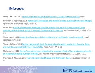 Production Diversity and Market Access for Predicting Animal-source Food Consumption
