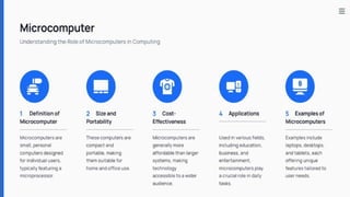 Computer and it's types | PPTX | Consumer Electronics | Technology ...