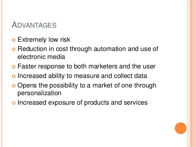 what are the disadvantages of e marketing