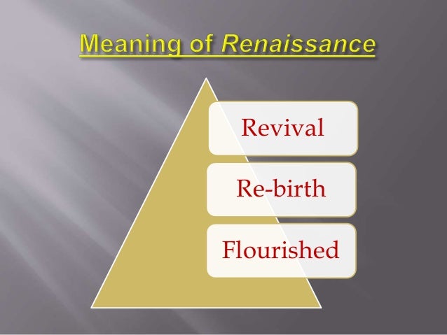 renaissance literature