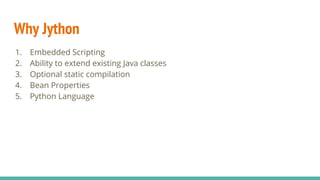 Jython-Introduction | PDF
