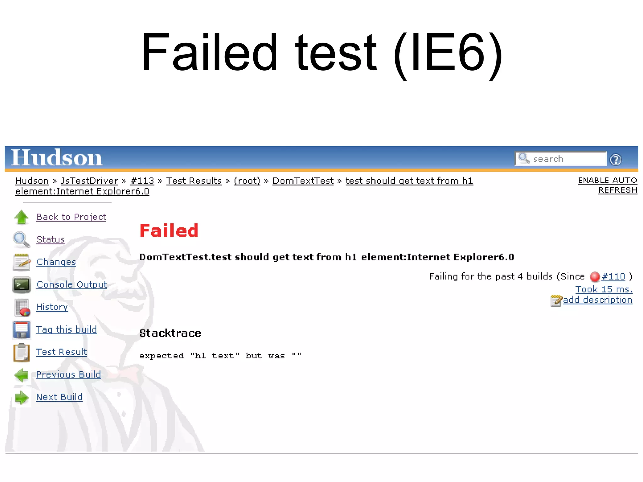 Testing actual network accessUsing Sinon.JS