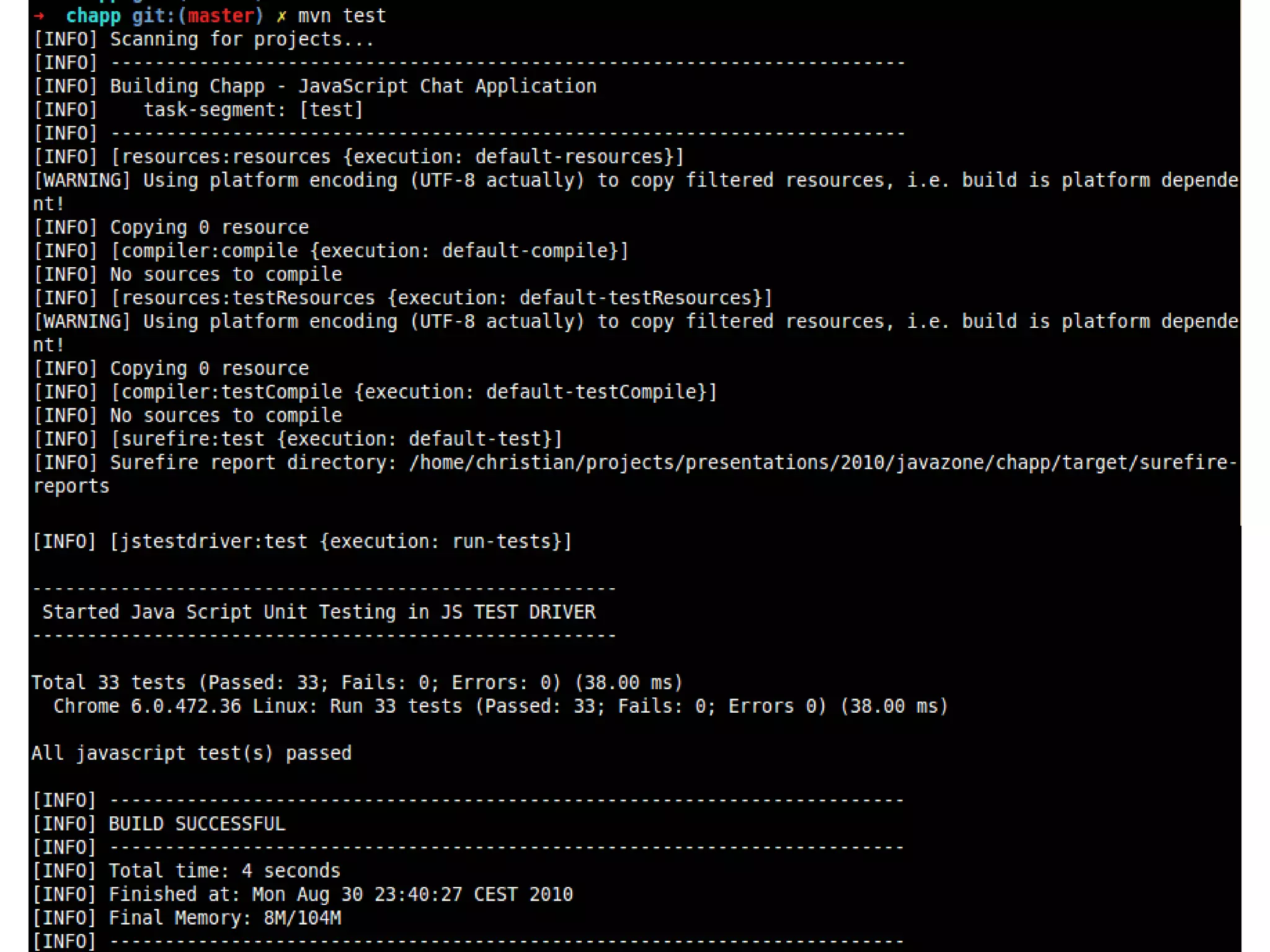 Provides useful utilities (more later)Verify that an event handler was added