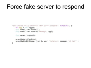 Often makes sense API-wise