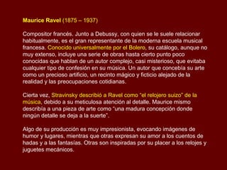 Maurice Ravel Bolero 