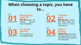 Opinion Paragraph (1).pptx........................ | PPTX