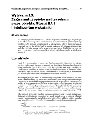 Język C++. Standardy kodowania. 101 zasad, wytycznych i zalecanych ...