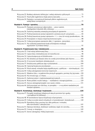 Język C++. Standardy kodowania. 101 zasad, wytycznych i zalecanych ...