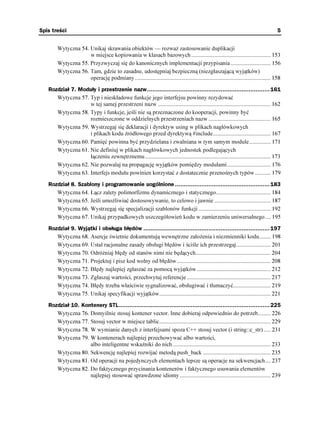 Język C++. Standardy kodowania. 101 zasad, wytycznych i zalecanych ...