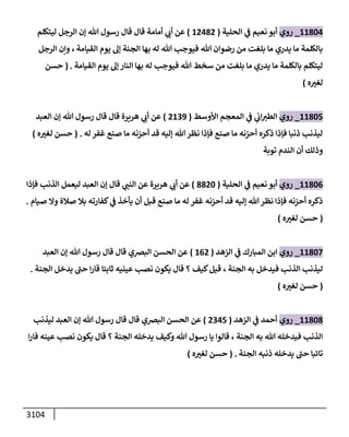 الكامل في السنن - السنة النبوية كلها مع الحكم علي جميع الأحاديث - الإصدار السادس - الجزء الثاني ( 2 / 10 )