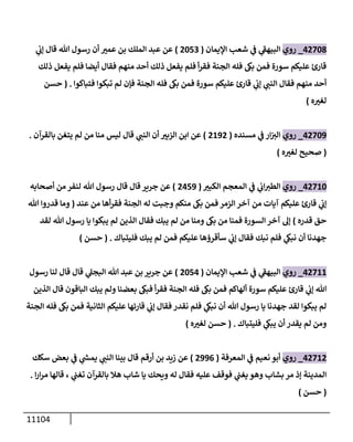 الكامل في السنن - السنة النبوية كلها مع الحكم علي جميع الأحاديث - الإصدار السادس - الجزء السابع ( 7 / 10 )