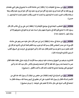 الكامل في السنن - السنة النبوية كلها مع الحكم علي جميع الأحاديث - الإصدار السادس - الجزء السابع ( 7 / 10 )