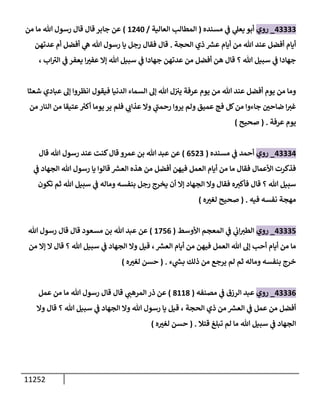 الكامل في السنن - السنة النبوية كلها مع الحكم علي جميع الأحاديث - الإصدار السادس - الجزء السابع ( 7 / 10 )