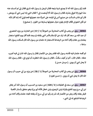 الكامل في السنن - السنة النبوية كلها مع الحكم علي جميع الأحاديث - الإصدار السادس - الجزء السابع ( 7 / 10 )