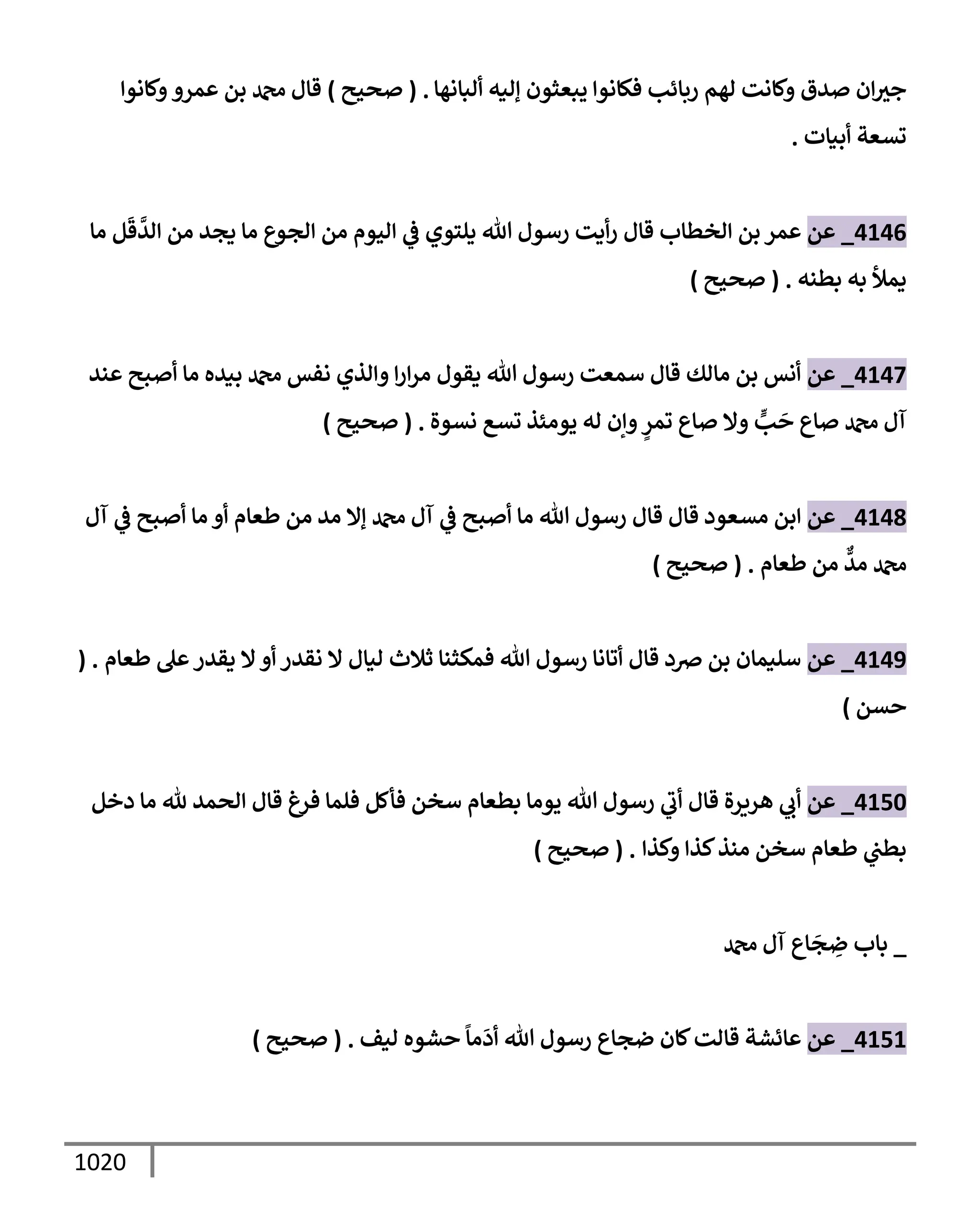الكامل في تقريب سنن ابن ماجة بحذف الأسانيد مع بيان حكم كل حديث وبيان أن فيه أربعين حديثا ضعيفا فقط وأن ليس فيه حديث متروك ولا مكذوب / النسخة الثانية / 4300 حديث