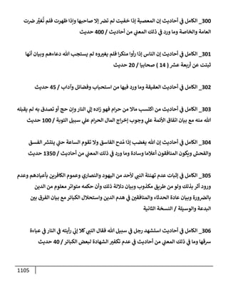 الكامل في تقريب سنن ابن ماجة بحذف الأسانيد مع بيان حكم كل حديث وبيان أن فيه أربعين حديثا ضعيفا فقط وأن ليس فيه حديث متروك ولا مكذوب / النسخة الثانية / 4300 حديث