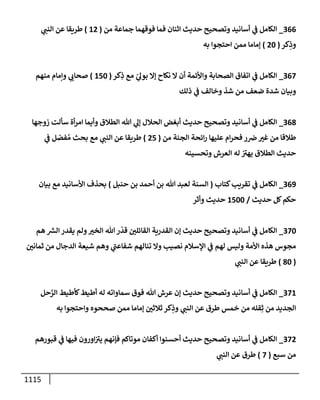 الكامل في تقريب سنن ابن ماجة بحذف الأسانيد مع بيان حكم كل حديث وبيان أن فيه أربعين حديثا ضعيفا فقط وأن ليس فيه حديث متروك ولا مكذوب / النسخة الثانية / 4300 حديث