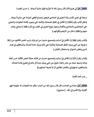 الكامل في تقريب سنن ابن ماجة بحذف الأسانيد مع بيان حكم كل حديث وبيان أن فيه أربعين حديثا ضعيفا فقط وأن ليس فيه حديث متروك ولا مكذوب / النسخة الثانية / 4300 حديث