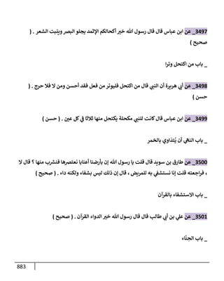 الكامل في تقريب سنن ابن ماجة بحذف الأسانيد مع بيان حكم كل حديث وبيان أن فيه أربعين حديثا ضعيفا فقط وأن ليس فيه حديث متروك ولا مكذوب / النسخة الثانية / 4300 حديث
