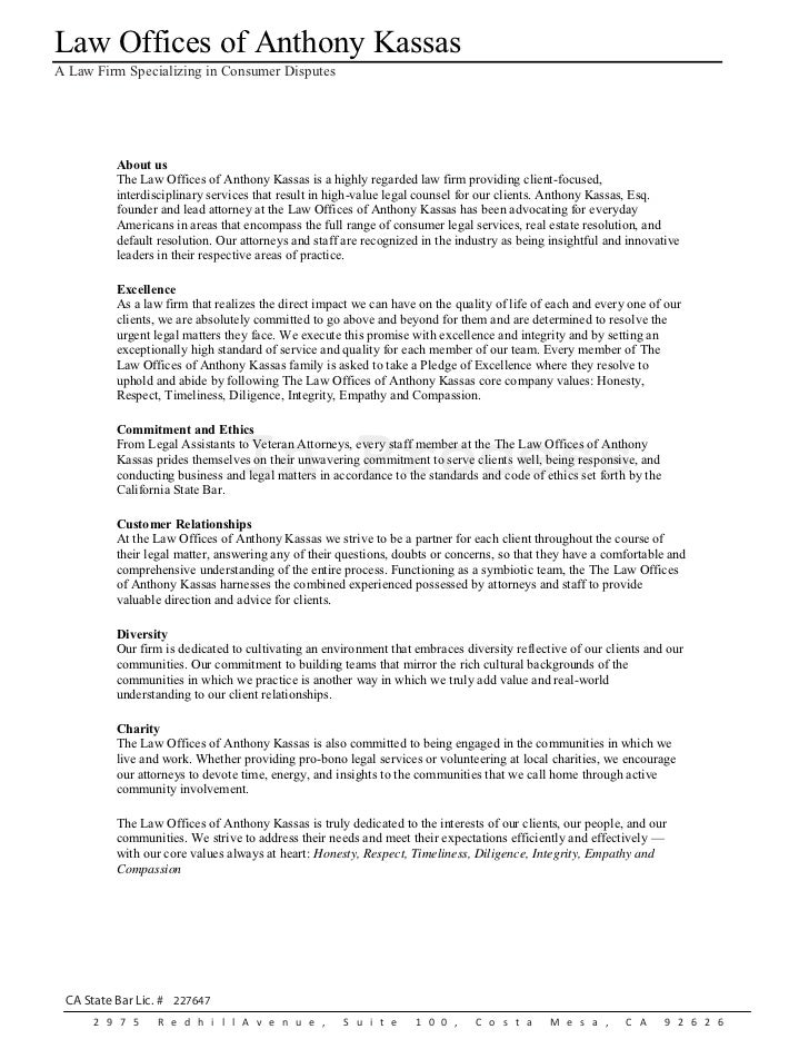 Business Plan Template Law Firm