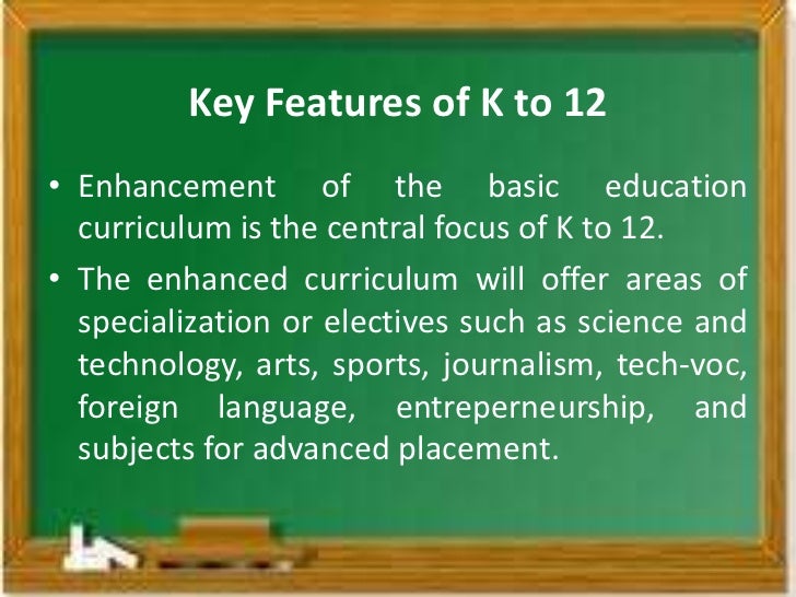 K 12 Curriculum
