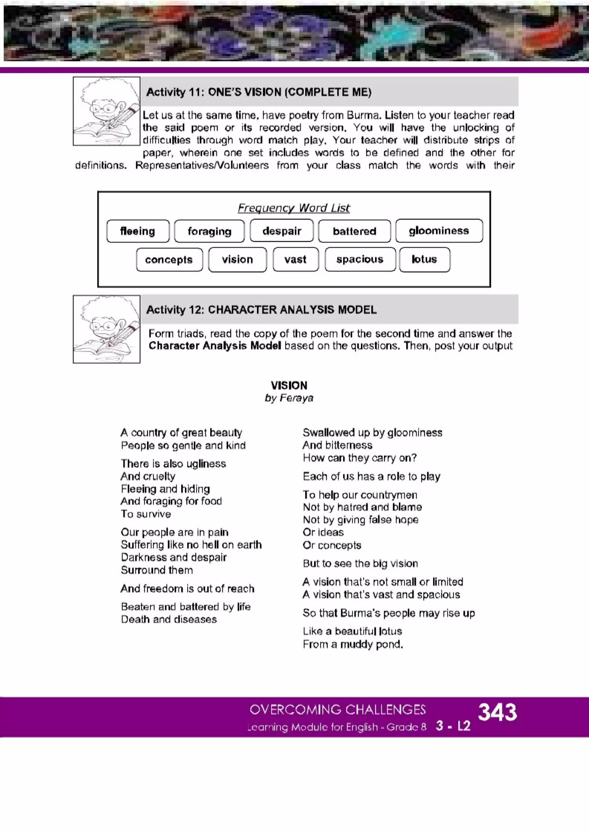 K-12 Grade 8 English Quarter 3 Lesson 2 Module