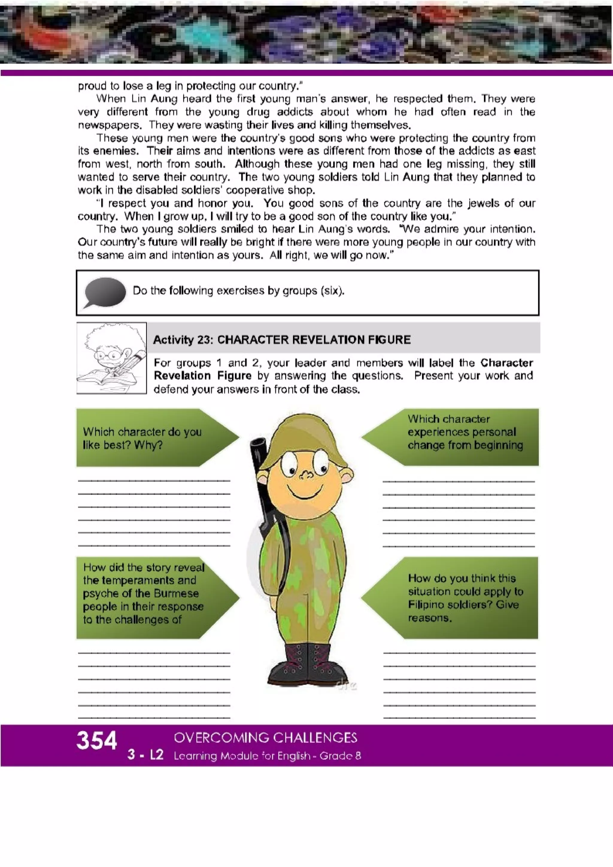 K-12 Grade 8 English Quarter 3 Lesson 2 Module