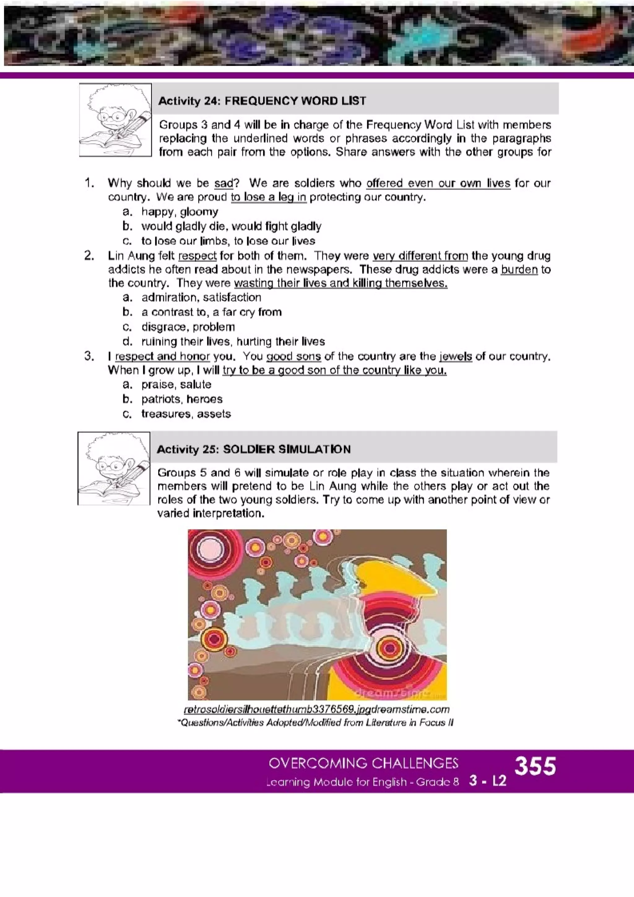 K-12 Grade 8 English Quarter 3 Lesson 2 Module