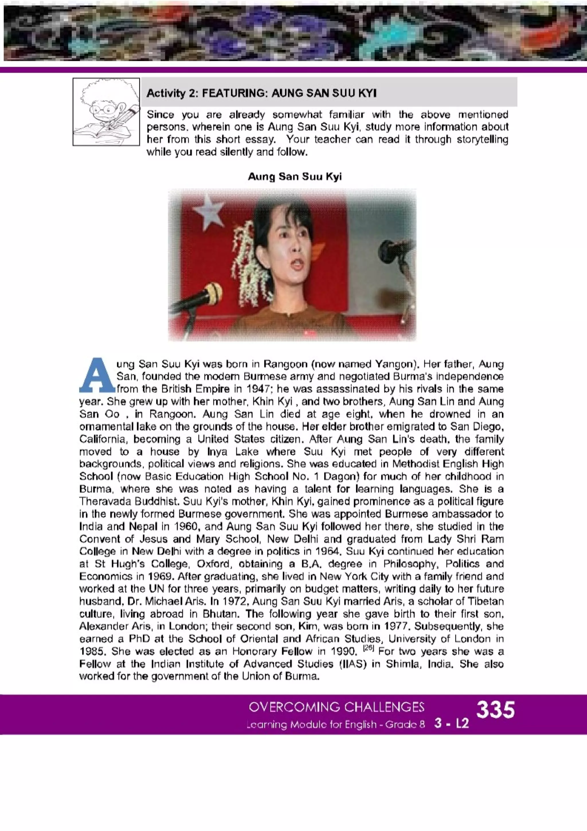 K-12 Grade 8 English Quarter 3 Lesson 2 Module