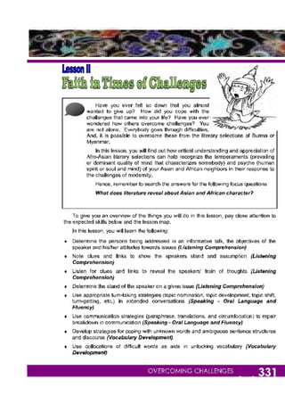 K-12 Grade 8 English Quarter 3 Lesson 2 Module