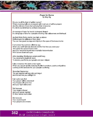 K-12 Grade 8 English Quarter 3 Lesson 2 Module