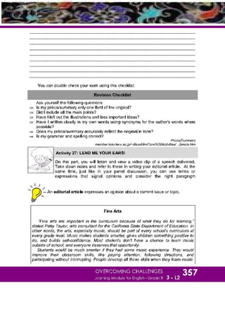 K-12 Grade 8 English Quarter 3 Lesson 2 Module