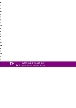 K-12 Grade 8 English Quarter 3 Lesson 2 Module