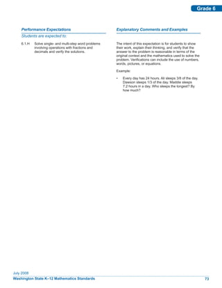 K 12 mathematics standards | PDF