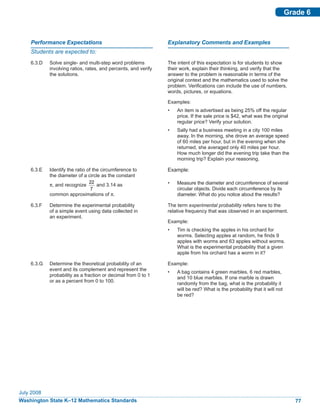 K 12 mathematics standards | PDF