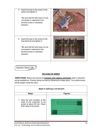 K-12 Module in TLE 8 (Electrical) 3rd Grading | PDF