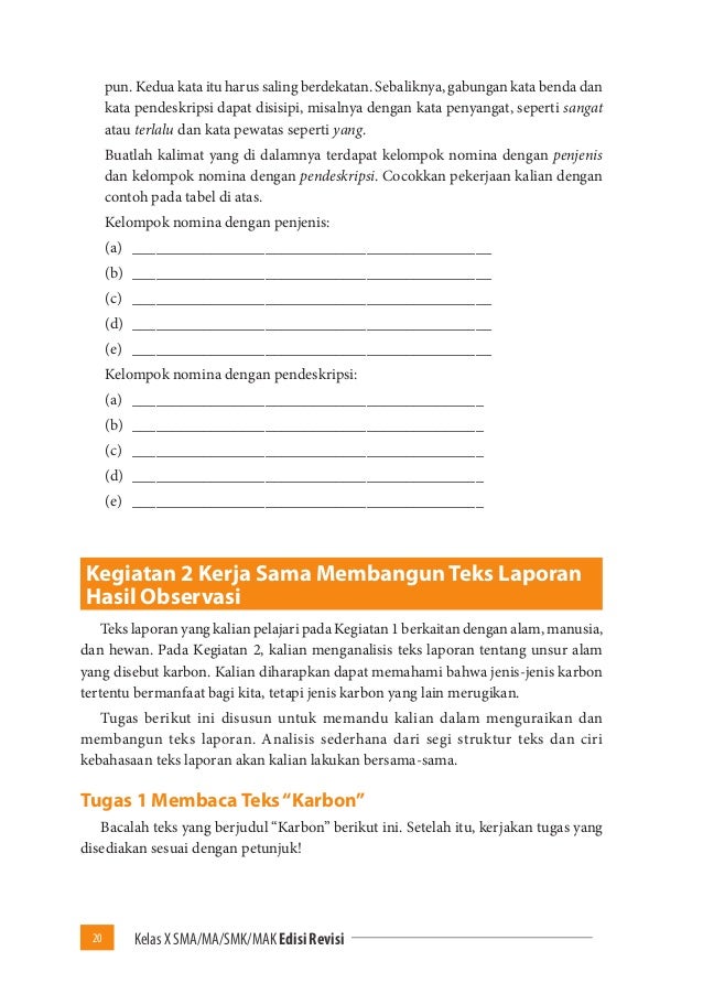 Teks Laporan Hasil Observasi Ciri Ciri - Contoh 0108 Teks Laporan Hasil Observasi Ciri Ciri - Contoh 0108