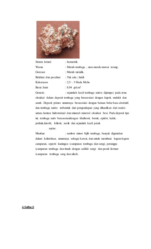Contoh laporan praktikum kristalografi dan mineralogi Contoh laporan praktikum kristalografi dan mineralogi