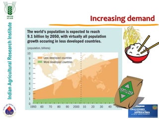 IndianAgriculturalResearchInstitute
Increasing demand
 