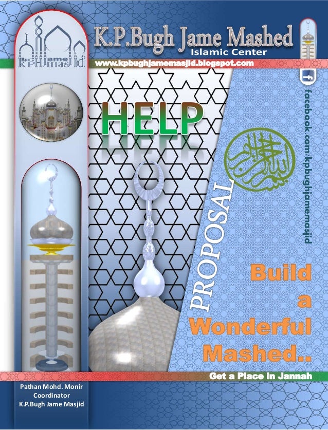 K P Bugh Jame Masjid Project Proposal